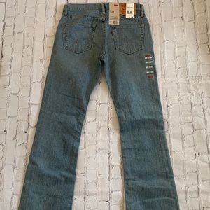 NWT Levi 527 Slim Bootcut 30 x 30